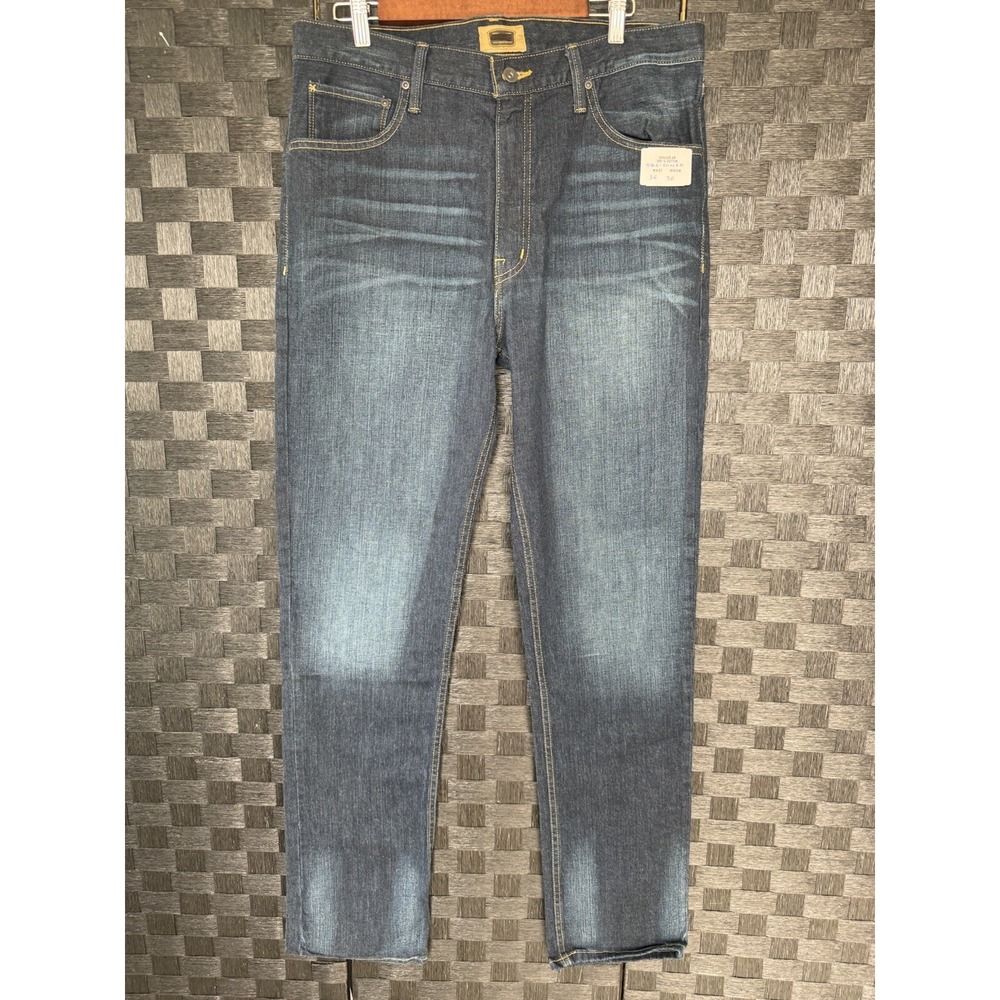 Foundry Jeans Mens 34x35 Blue Denim Irregular *see note